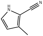 3-Methyl-1H-pyrrole-2-carbonitrile Struktur