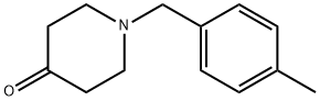 1-(4-methylbenzyl)piperidin-4-one Struktur