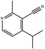 2-甲基-4-(1-甲基乙基)-3-吡啶甲腈 结构式