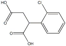 (2-氯苯基)琥珀酸,24300-08-1,结构式