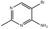 5-bromo-2-methylpyrimidin-4-amine Struktur