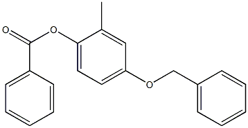 4-(Benzyloxy)-2-Methylphenyl benzoate 结构式