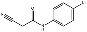 2-Cyano-N-(4-broMophenyl)-acetaMide 化学構造式