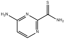 4-氨基嘧啶-2-硫代酰胺, 245321-47-5, 结构式