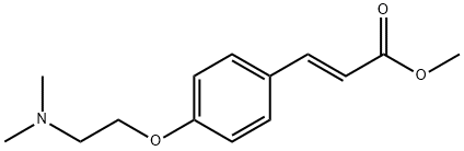 (2E)-3-[4-[2-(DiMethylaMino)ethoxy]phenyl]-2-propenoic Acid Methyl Ester