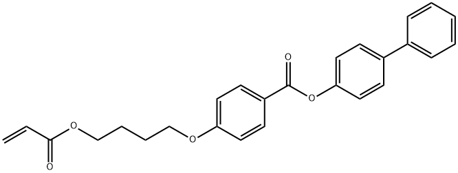 4-[4-[(1-Oxo-2-propenyl)oxy]butoxy]benzoic acid [1,1'-biphenyl]-4-yl ester|4-[4-[(1-氧代-2-丙烯基)氧基]丁氧基]-苯甲酸 联苯-4-基酯