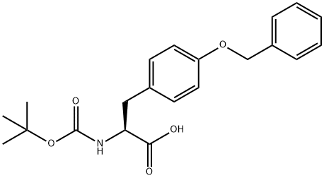 N-Boc-O-(phenylMethyl)-DL-tyrosine 化学構造式