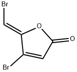 (Z-)-4-BroMo-5-(broMoMethylene)-2(5H)-furanone, 247167-54-0, 结构式