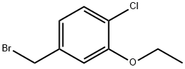 4-(BroMoMethyl)-1-chloro-2-ethoxybenzene Structure