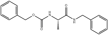 N-(Benzyloxycarbonyl)-L-alanine benzylaMide Struktur