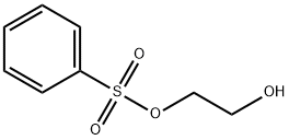 2-hydroxyethyl benzenesulfonate 化学構造式