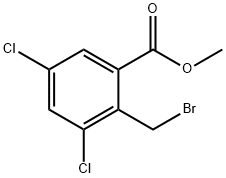 2-溴甲基-3,5-二氯苯甲酸甲酯, 250124-73-3, 结构式