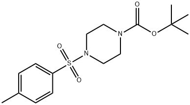 tert-butyl 4-tosylpiperazine-1-carboxylate Struktur