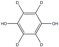 Hydroquinone-d4 Structure