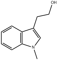 2-(1-Methyl-1H-indol-3-yl)-ethanol, 2532-74-3, 结构式