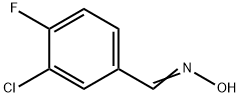 3-クロロ-4-フルオロベンズアルデヒドオキシム 化学構造式