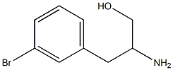 b-AMino-3-broMobenzenepropanol 化学構造式