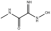 (2Z)-2-氨基-2-羟基亚氨基-N-甲基-乙酰胺, 25475-12-1, 结构式