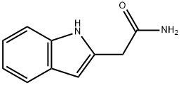 2-(1H-Indol-2-yl)acetaMide 结构式