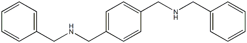 N,N'-bis(phenylMethyl)-1,4-benzenediMethanaMine 结构式