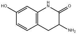 3-AMino-7-hydroxy-3,4-dihydroquinolin-2(1H)-one Structure