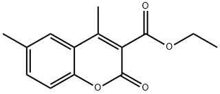 Ethyl 4,6-diMethyl-2-oxo-2H-chroMene-3-carboxylate Structure