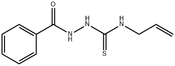 Benzoic acid, 2-[(2-propen-1-ylaMino)thioxoMethyl]hydrazide 化学構造式