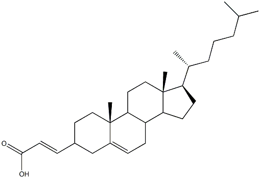 Cholesteryl-acrylat Structure