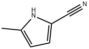 5-甲基-1H-吡咯-2-氰基, 26173-92-2, 结构式