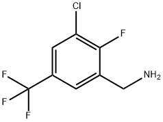 (3-chloro-2-fluoro-5-(trifluoromethyl)phenyl)methanamine
