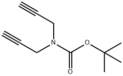 N-Boc-二炔丙胺 结构式