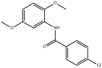 4-chloro-N-(2,5-dimethoxyphenyl)benzamide Structure