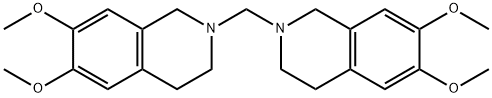 bis(6,7-diMethoxy-3,4-dihydroisoquinolin-2(1H)-yl)Methane 化学構造式