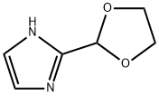 2 - [1,3]dioxolan - 2 - yl - 1H - iMidazole Struktur