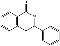 3-苯基-3,4-二氢异喹啉-1(2H)-酮, 26278-74-0, 结构式