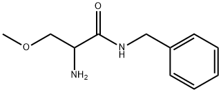 2-AMino-3-Methoxy-n-(phenylMethyl)propanaMide 化学構造式
