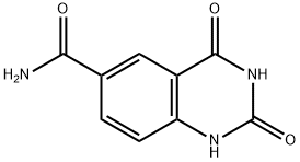 2,4-Dioxo-1,2,3,4-tetrahydroquinazoline-6-carboxamide Struktur