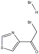 2-bromo-1-(thiazol-4-yl)ethanone hydrobromide Structure