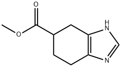 Methyl 4,5,6,7-tetrahydro-1H-benzo[d]iMidazole-6-carboxylate Struktur