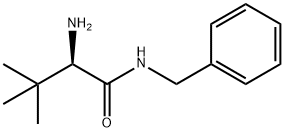 (2R)-2-AMINO-3,3-DIMETHYL-N-(PHENYLMETHYL)-BUTANAMIDE,268556-62-3,结构式