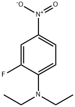 N,N-Diethyl-2-fluoro-4-nitroaniline Struktur