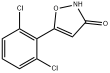 5-(2,6-二氯苯基)异恶唑-3-醇, 27025-71-4, 结构式