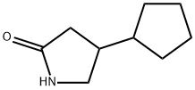 2-Pyrrolidinone,4-cyclopentyl-(9CI)|4-环戊基-2-吡咯烷酮