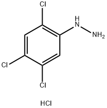 (2,4,5-trichlorophenyl)hydrazine hydrochloride Structure