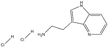 2-(1H-吡咯并[3,2-B]吡啶-3-基)乙胺二盐酸盐, 27311-25-7, 结构式
