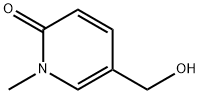 2(1H)-Pyridinone, 5-(hydroxymethyl)-1-methyl- Struktur