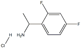 1-(2,4-Difluorophenyl)ethanaMine  hydrochloride Structure