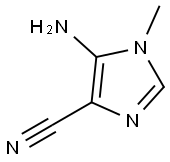 1H-Imidazole-4-carbonitrile,5-amino-1-methyl-(9CI)