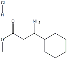 279257-02-2 METHYL 3-AMINO-3-CYCLOHEXYLPROPANOATE HYDROCHLORIDE