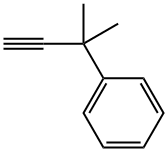 Benzene, (1,1-diMethyl-2-propyn-1-yl)- Structure